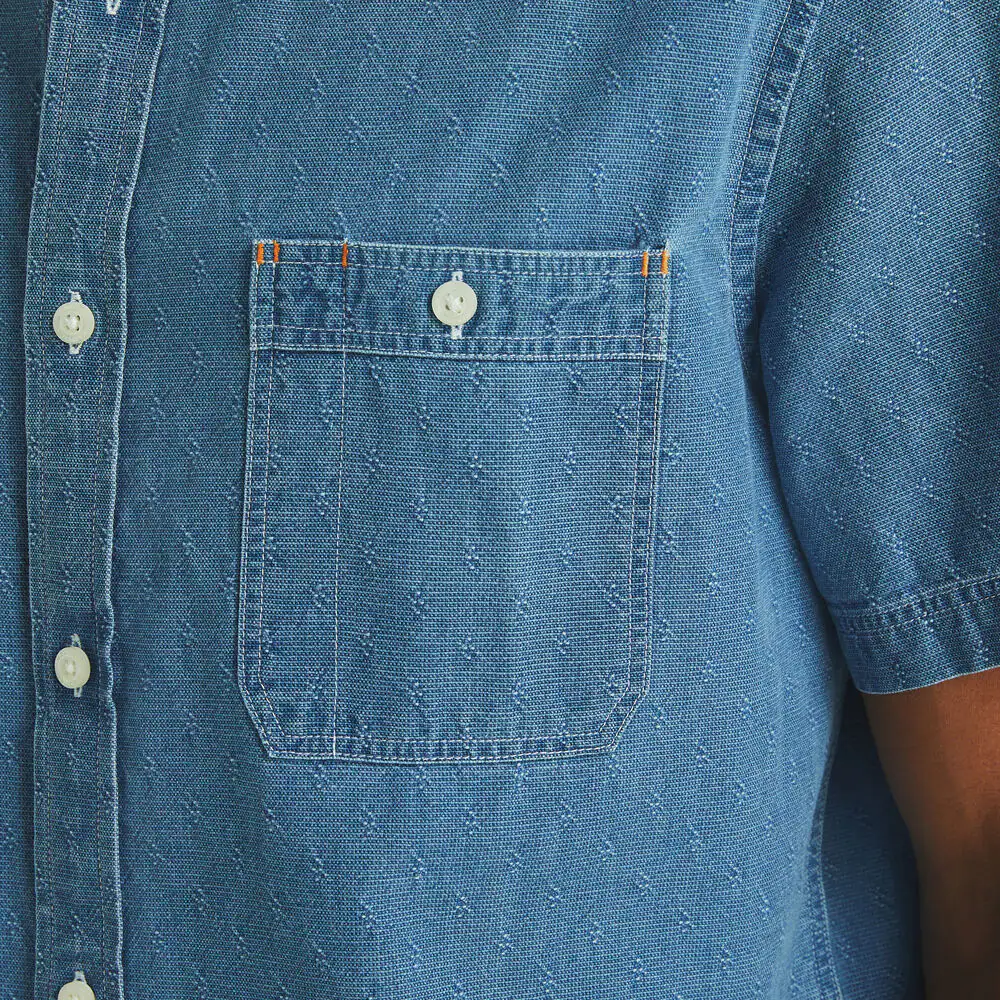 Chambray Short-Sleeve Shirt 3 Chambray Short-Sleeve Shirt
