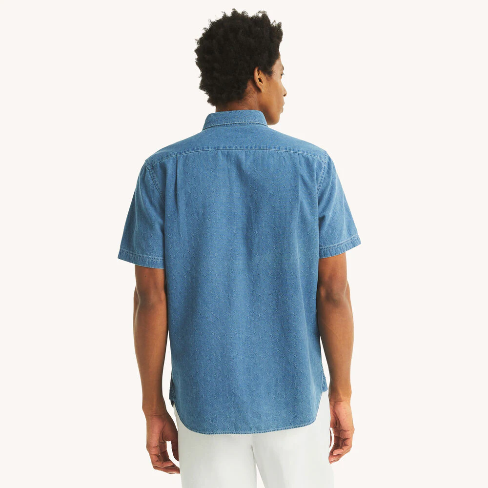Chambray Short-Sleeve Shirt 4 Chambray Short-Sleeve Shirt