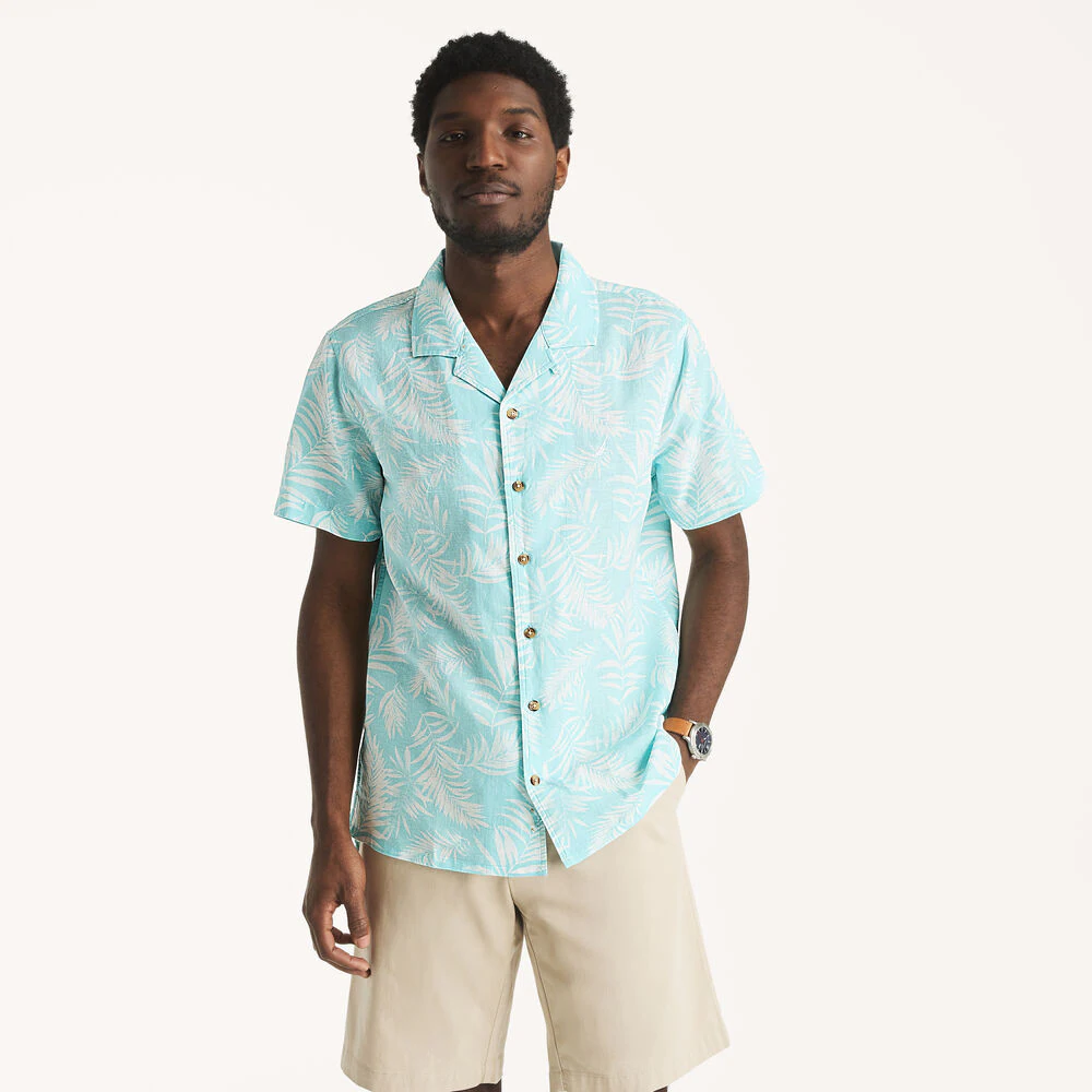 Linen Short-Sleeve Camp Shirt 2 Linen Short-Sleeve Camp Shirt