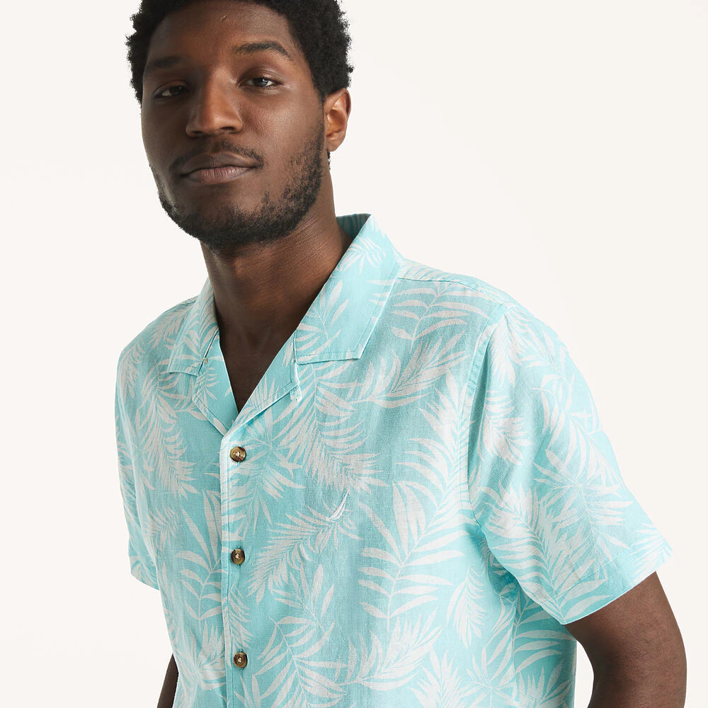 Linen Short-Sleeve Camp Shirt 3 Linen Short-Sleeve Camp Shirt