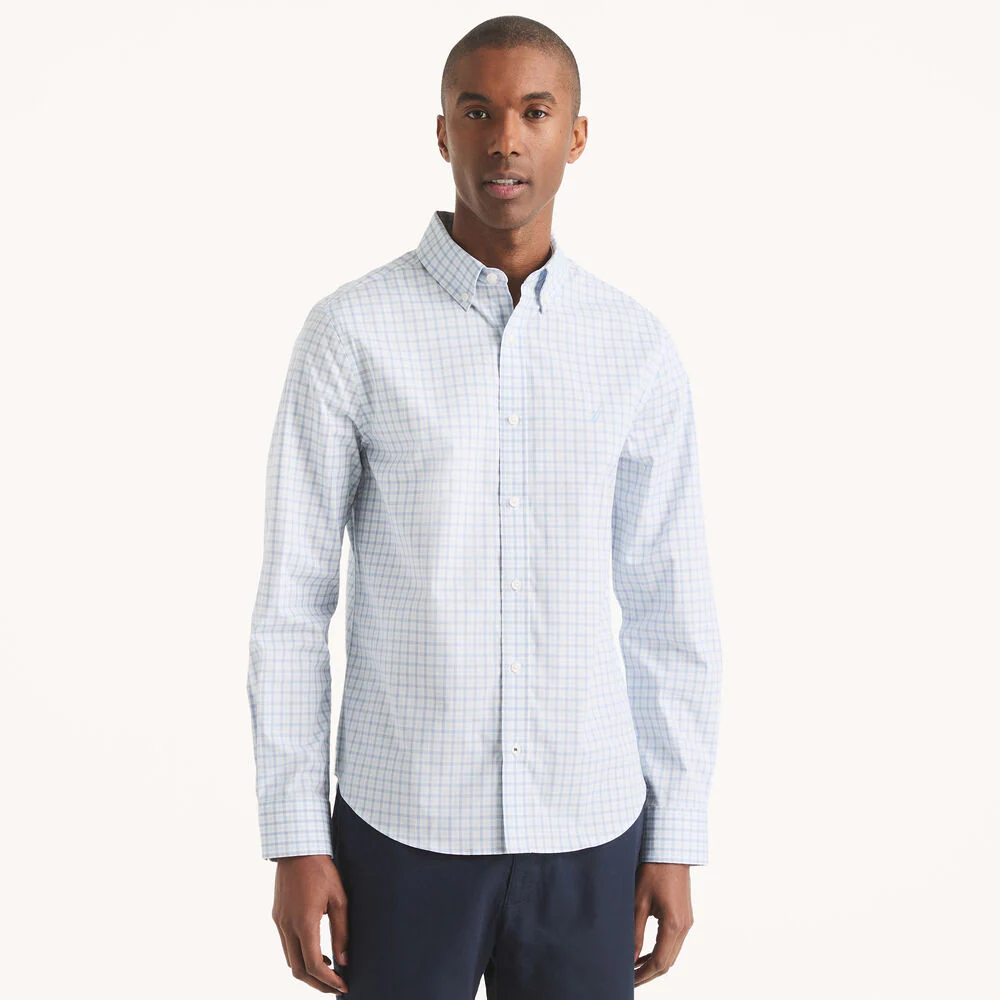 Slim Fit Wrinkle-Resistant Plaid Shirt 1 Slim Fit Wrinkle-Resistant Plaid Shirt