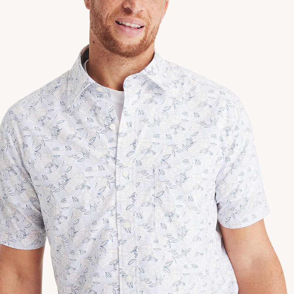 Big & Tall Printed Short-Sleeve Shirt