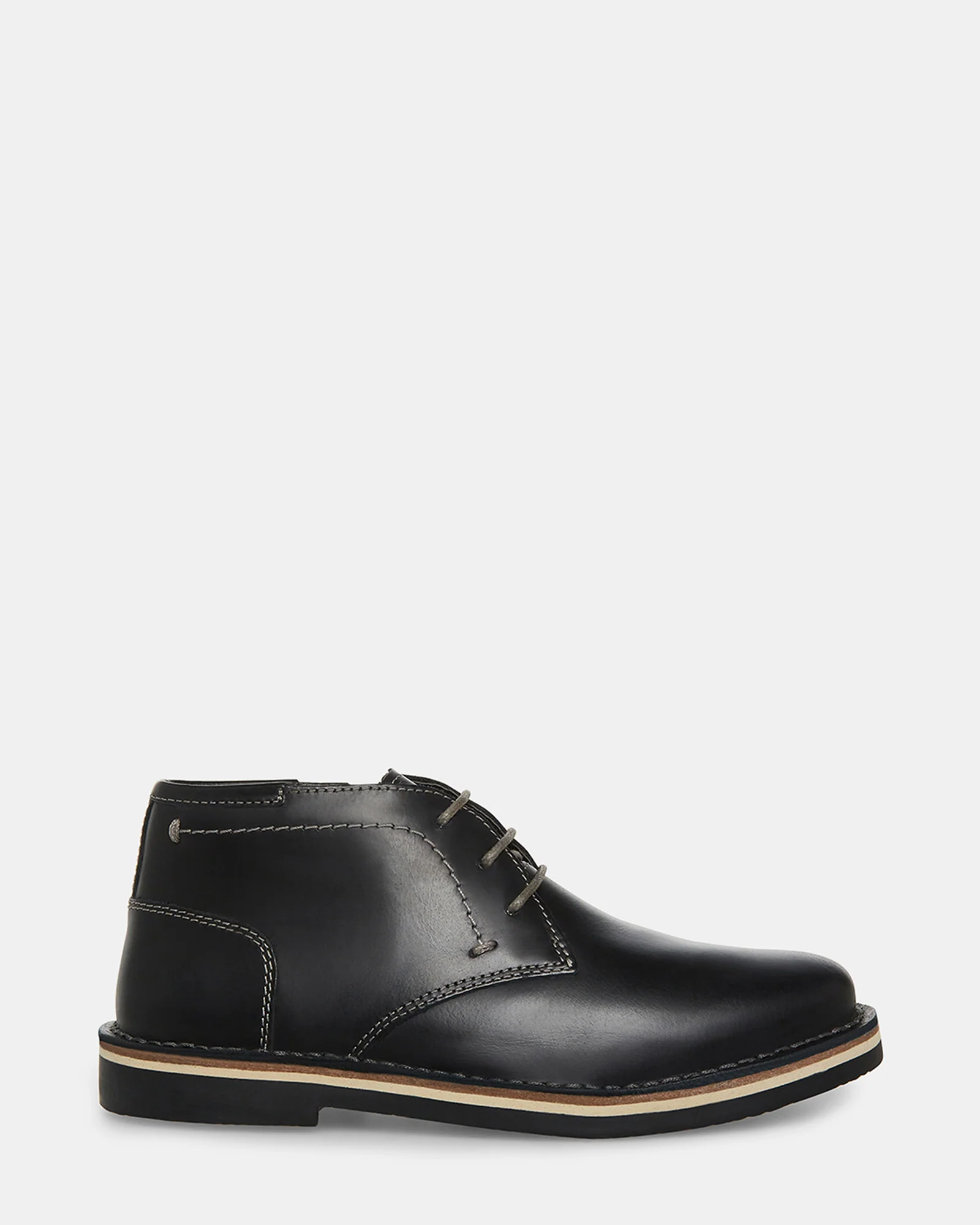 Kids' Harkeen Black Leather 1 Kids' Harkeen Black Leather