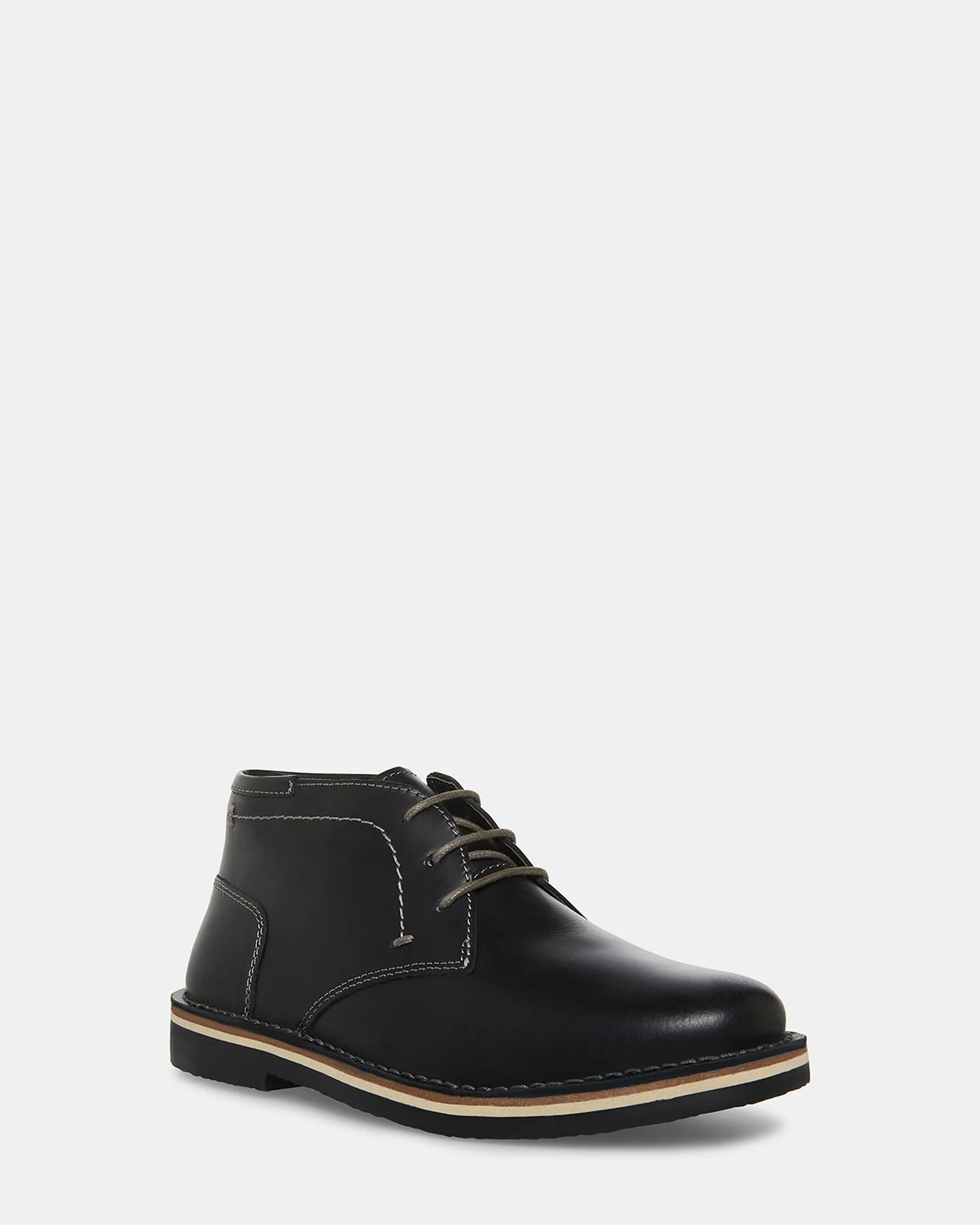 Kids' Harkeen Black Leather 2 Kids' Harkeen Black Leather