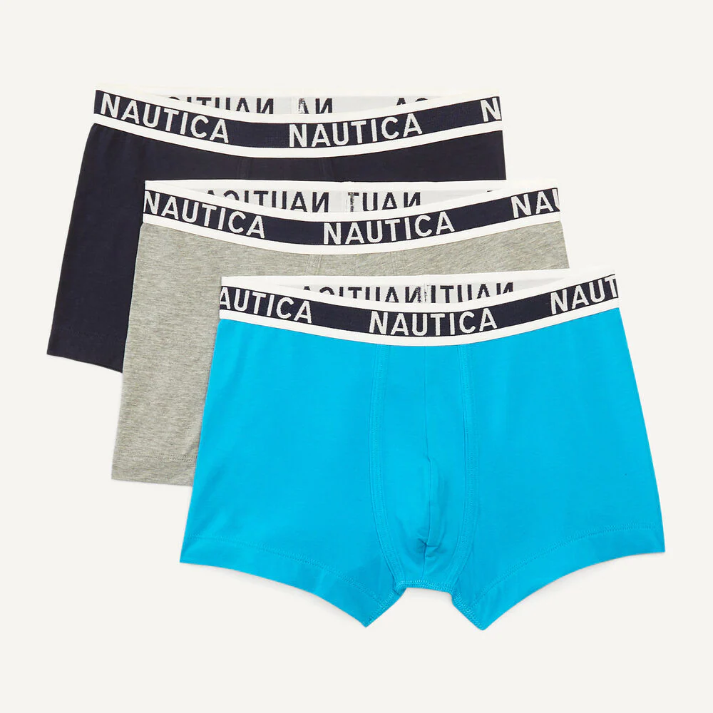 STRETCH COTTON BOXER TRUNKS, 3-PACK 1 STRETCH COTTON BOXER TRUNKS, 3-PACK
