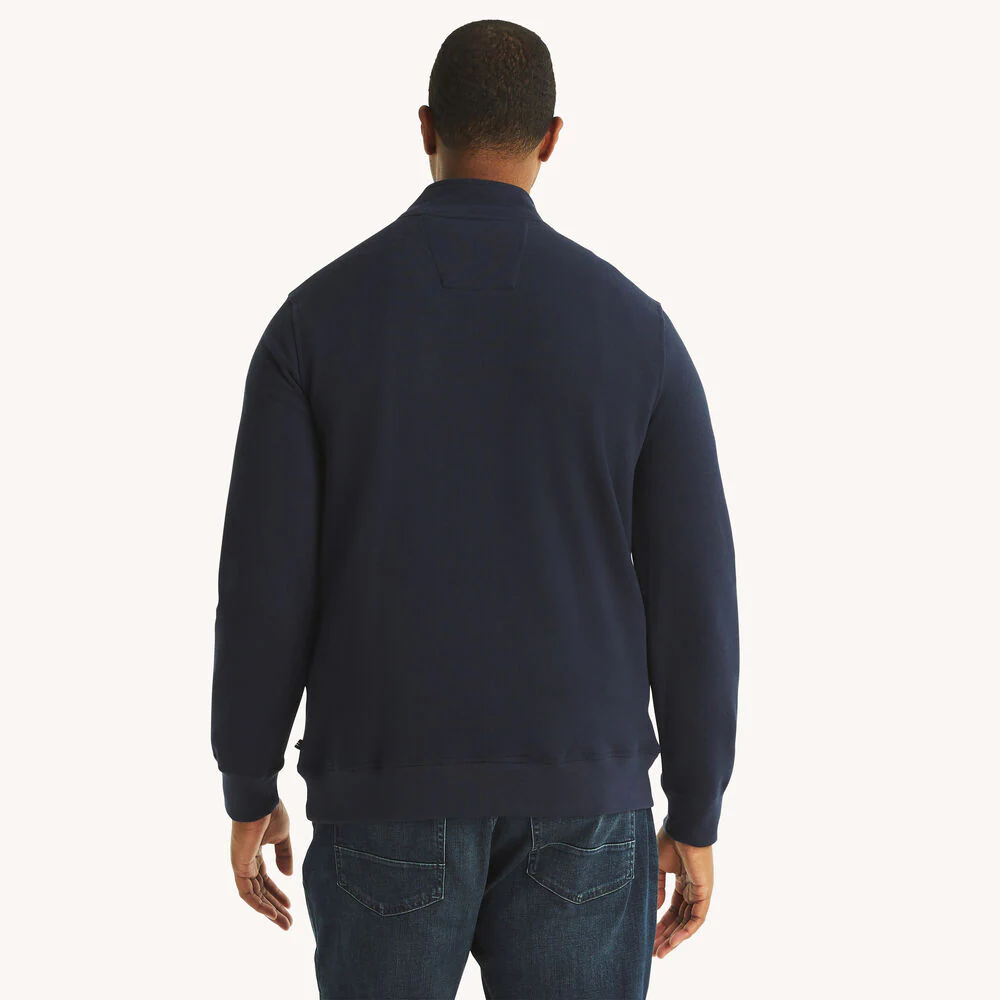 Big & Tall Quarter-Zip Fleece Sweatshirt 4 Big & Tall Quarter-Zip Fleece Sweatshirt