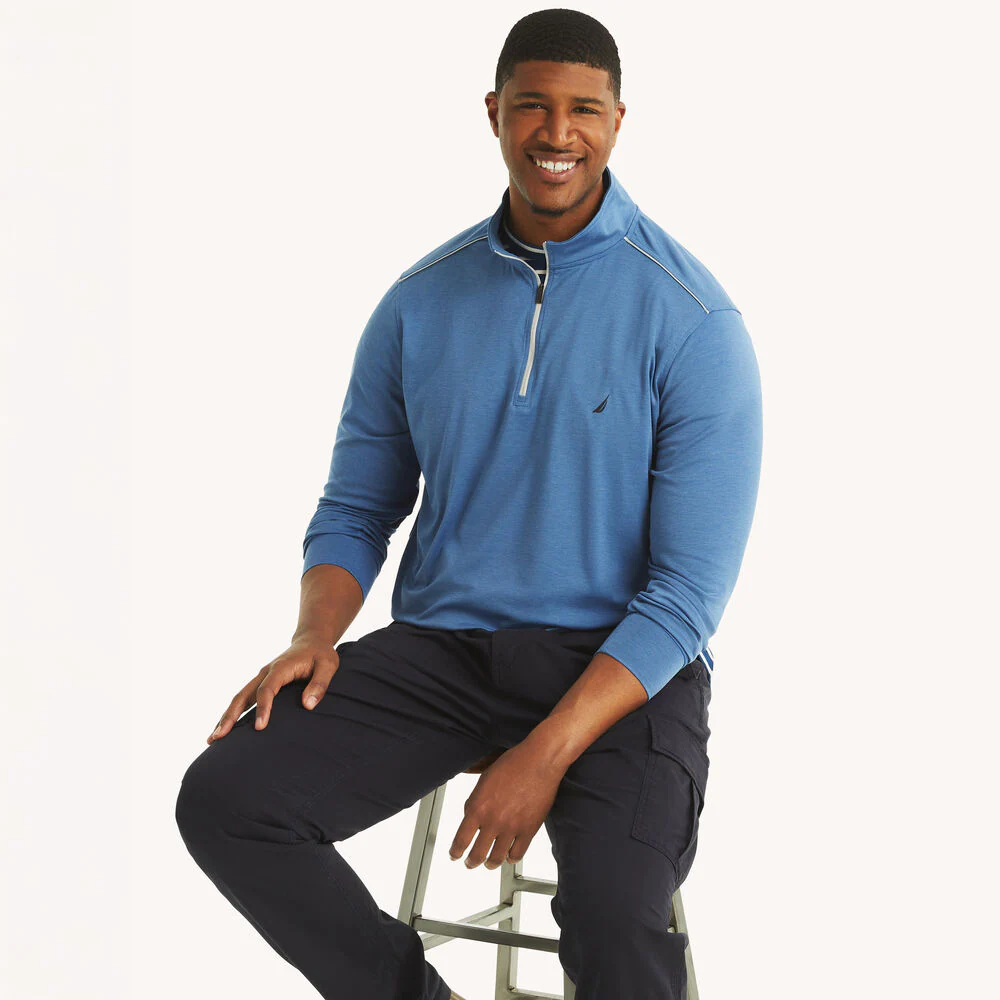 Big & Tall Quarter-Zip Sweatshirt 3 Big & Tall Quarter-Zip Sweatshirt
